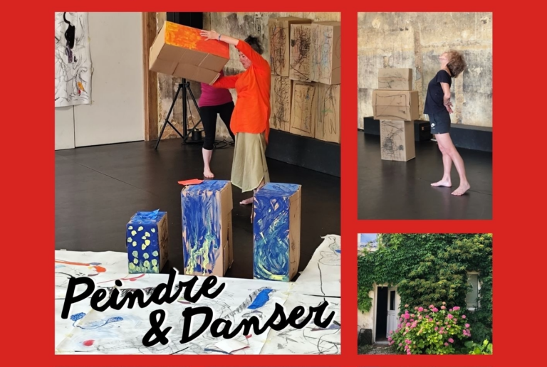 Stage danse et peinture • Stéphanie Roussel et Éloïse Salina